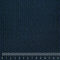 Жаккард «Кольчуга» на поролоне (черно-синий, ширина 1,5 м., толщина 4 мм.) клеевое триплирование
