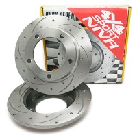 Тормозные диски «АТС» Лада Нива (насечки, Ø270 мм)