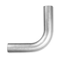 Труба гнутая Ø55, угол 90°, длина 400 мм (алюминизированная сталь)