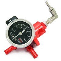 Регулятор давления топлива с манометром «SARDA» (красный)